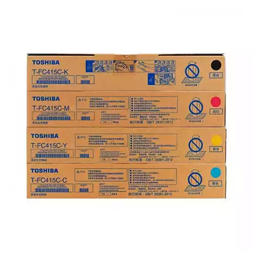 Toshiba T-FC415C-YMCK e-studio Color Original Toner Full Set (4 pcs)