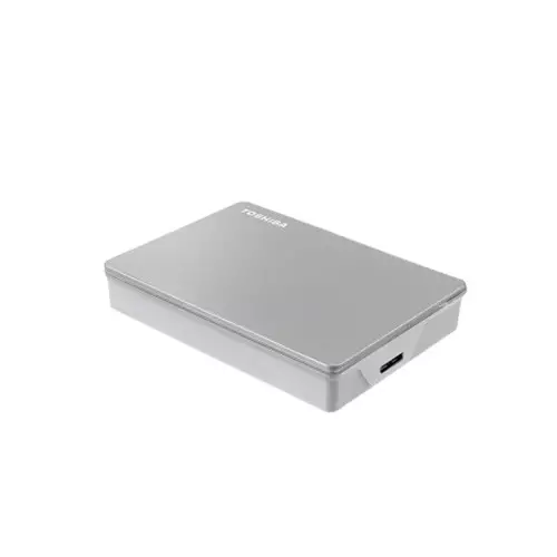 Toshiba Canvio Flex 4TB USB 3.2 Type-C External HDD - Silver-2
