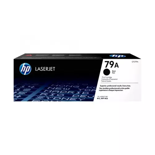 HP 79A Black Original LaserJet Toner Cartridge (CF279A)