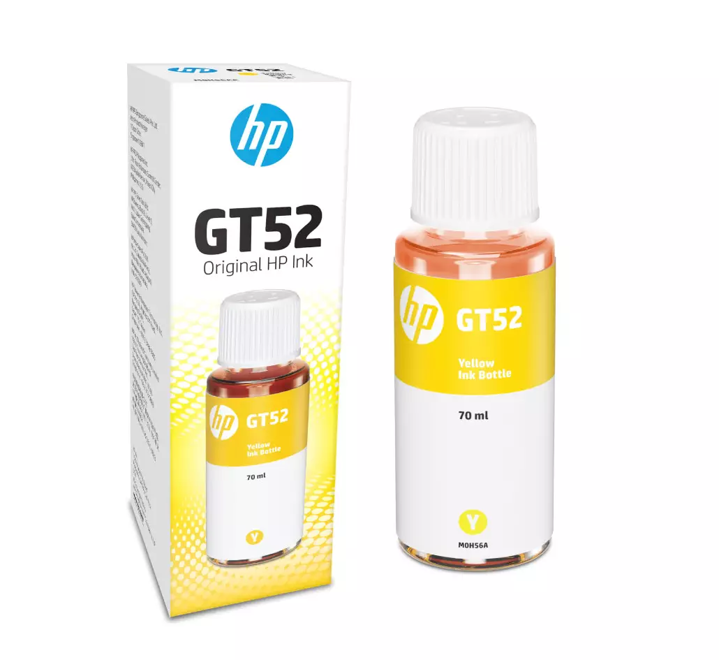 HP GT52 Yellow Original Ink Bottle-gallery-1