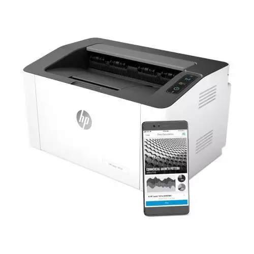 HP 107w Single Function Mono Laser Printer-3