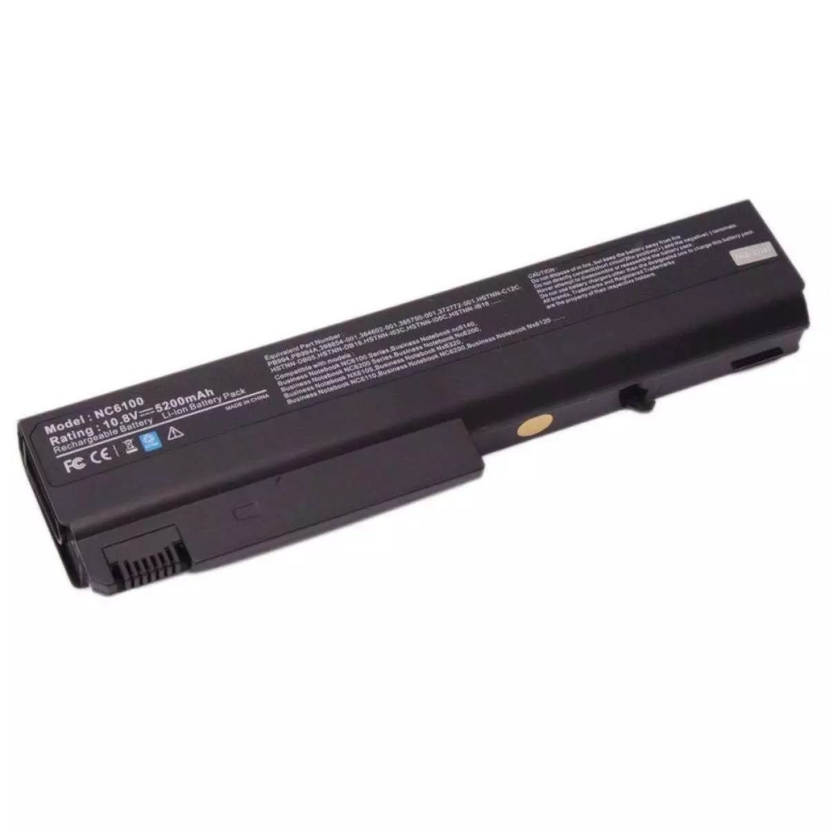 Hp NC6400, NX5100, NC6100, NC6105, NC6200, NX6100, NX6300 Series Laptop Battery