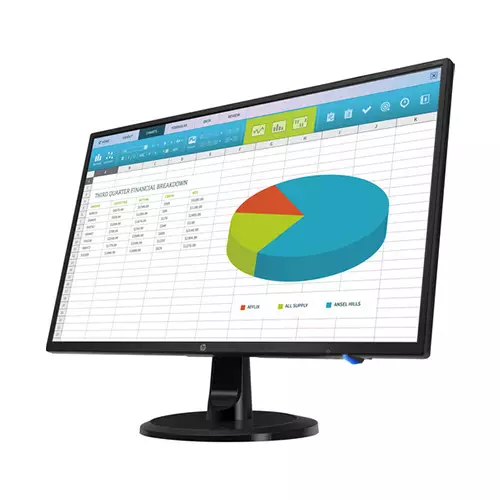 HP N246v 23.8 Inch Full HD IPS Monitor - 2