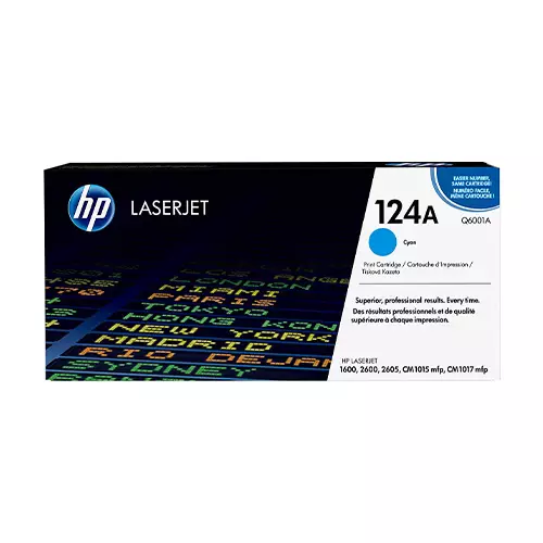 HP 124A Cyan Original LaserJet Toner