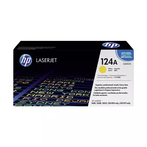 HP 124A Yellow Original LaserJet Toner