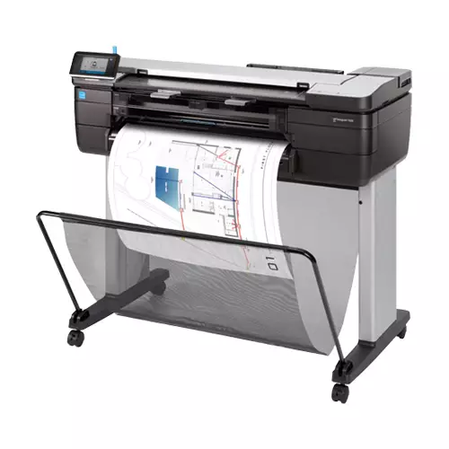 HP DESIGNJET T830 24 INCH LARGE FORMAT MULTIFUNCTION WIRELESS PLOTTER PRINTER-gallery-2