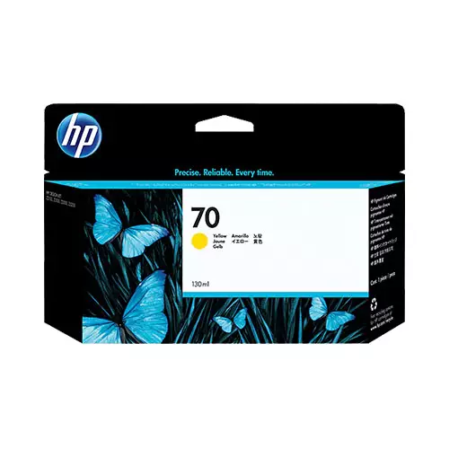 HP 70 130-ml DesignJet Yellow Ink Cartridge