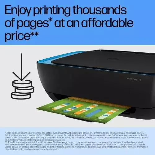HP INK TANK 319 COLOR INKJET ALL-IN-ONE PRINTER - 4