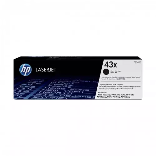 HP 43X High Yield Black Original LaserJet Toner - 0
