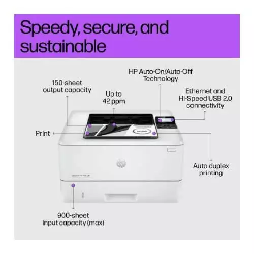 HP LASERJET PRO 4003DN LASER PRINTER - 5