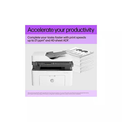 HP Laser MFP 137fnw Multifunction Mono Laser Printer-gallery-2