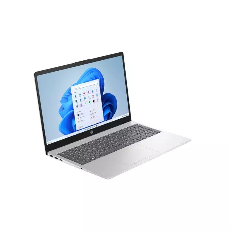 HP 15-FD0204TU Intel Core i5 1335U 13th Gen 8GB RAM 512GB SSD 15.6 Inch FHD Display Natural silver Laptop (973Q9PA) - 1