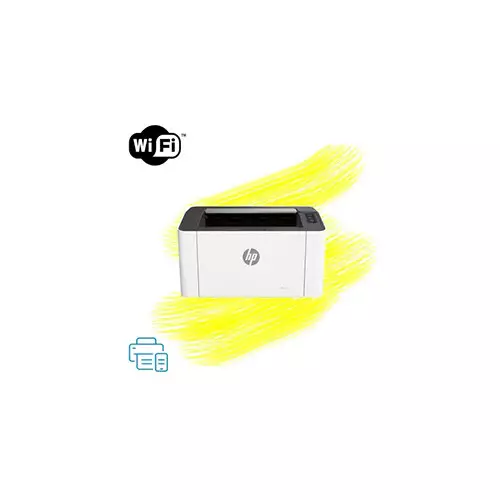 HP Laser 1008w Single Function Mono Laser Printer - 0