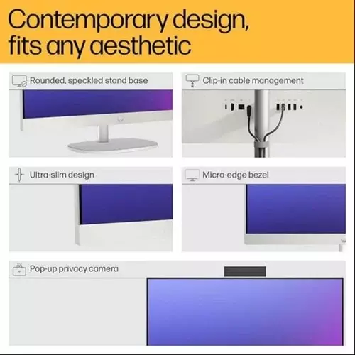 HP AIO 24-cr0085d Core i5 13th Gen 8GB RAM 512GB SSD 23.8 Inch FHD All in One Desktop PC-gallery-5