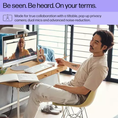 HP AIO 24-cr0086d Core i5 13th Gen 8GB RAM 512GB SSD 23.8 Inch FHD All in One Desktop PC-gallery-4