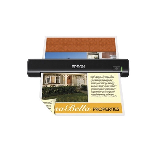 Epson WorkForce DS-30 Sheet-fed Portable Document Scanner - 4