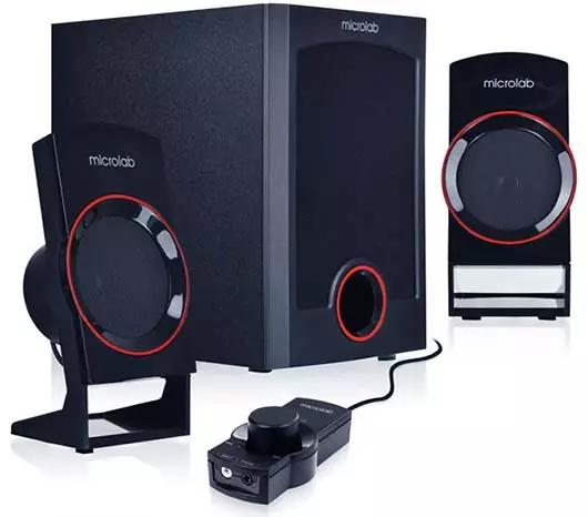Microlab M-111 (2.1) 12 Watt RMS Speaker System