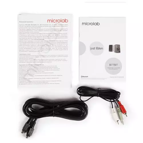 Microlab B77BT STEREO BOOKSHELF 2.0 Bluetooth Speaker-gallery-1