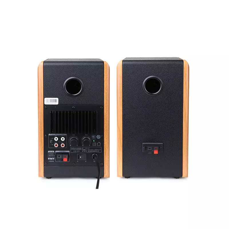 MICROLAB B77 STEREO BOOKSHELF SPEAKER-gallery-2