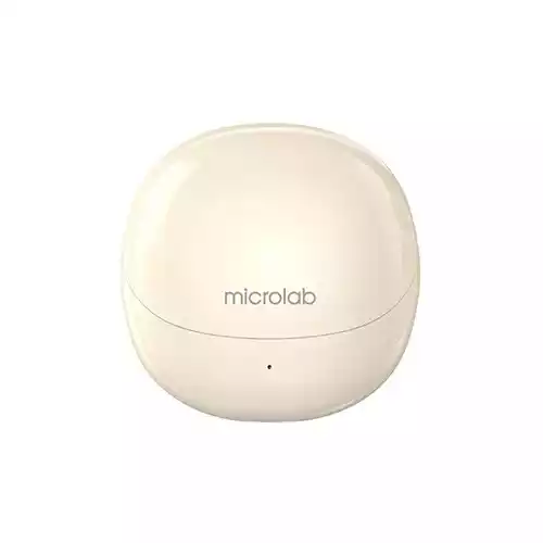 Microlab Wisepods 20 TWS Bluetooth Earbuds (Cream)