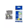 Brother Tze-241 (18mm X 8m) Black on White Tape Cartridge-1