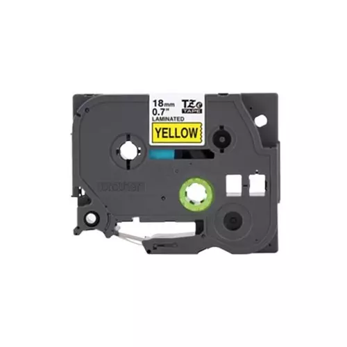 Brother TZE-641 (18mm X 8m) Black on Yellow tape Cartridge
