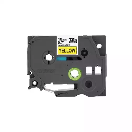 Brother TZE-641 (18mm X 8m) Black on Yellow tape Cartridge