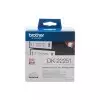Brother Genuine DK-22251 Black and Red on White 62mm Label Roll-1