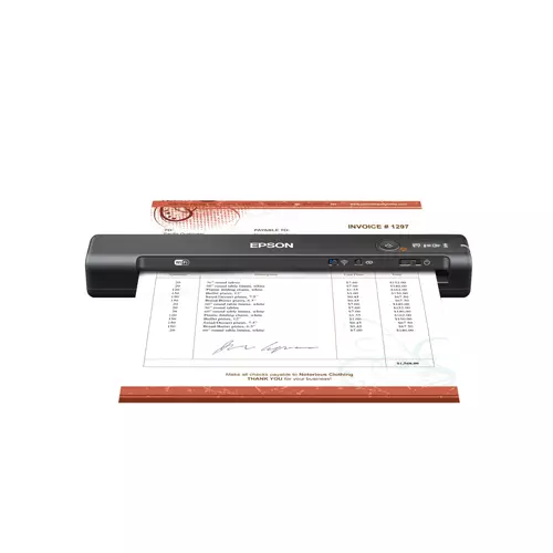 EPSON WORKFORCE ES-60W WIRELESS PORTABLE DOCUMENT SCANNER - 1