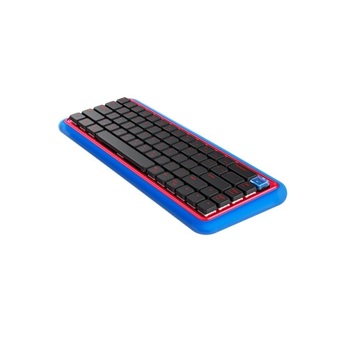 Durgod S230 Kailh Choc V2 Red Switch Dual-Mode Mechanical Keyboard (Dracula)-gallery-1