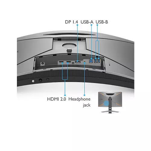 BenQ MOBIUZ EX2710R 27 inch 2K 165Hz Curved Gaming Monitor-gallery-3