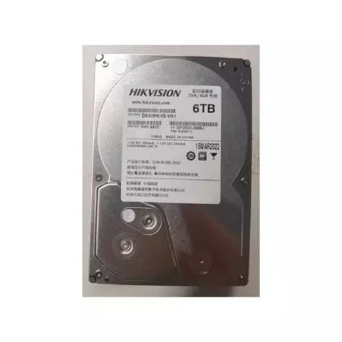 Hikvision 6TB 5400RPM 3.5 inch SATA Surveillance Hard Disk Drive