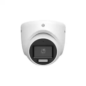 Hikvision DS-2CE76D0T-LMFS 2MP Smart Hybrid Light Turret Camera