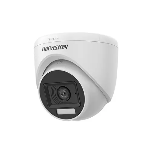 Hikvision DS-2CE76G0T-LPFS 2K Smart Hybrid Light Audio Fixed Turret Dome Camera