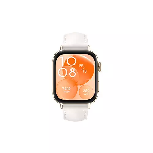 HUAWEI WATCH FIT 3 1.82 inches AMOLED Bluetooth Smart Watch (White)