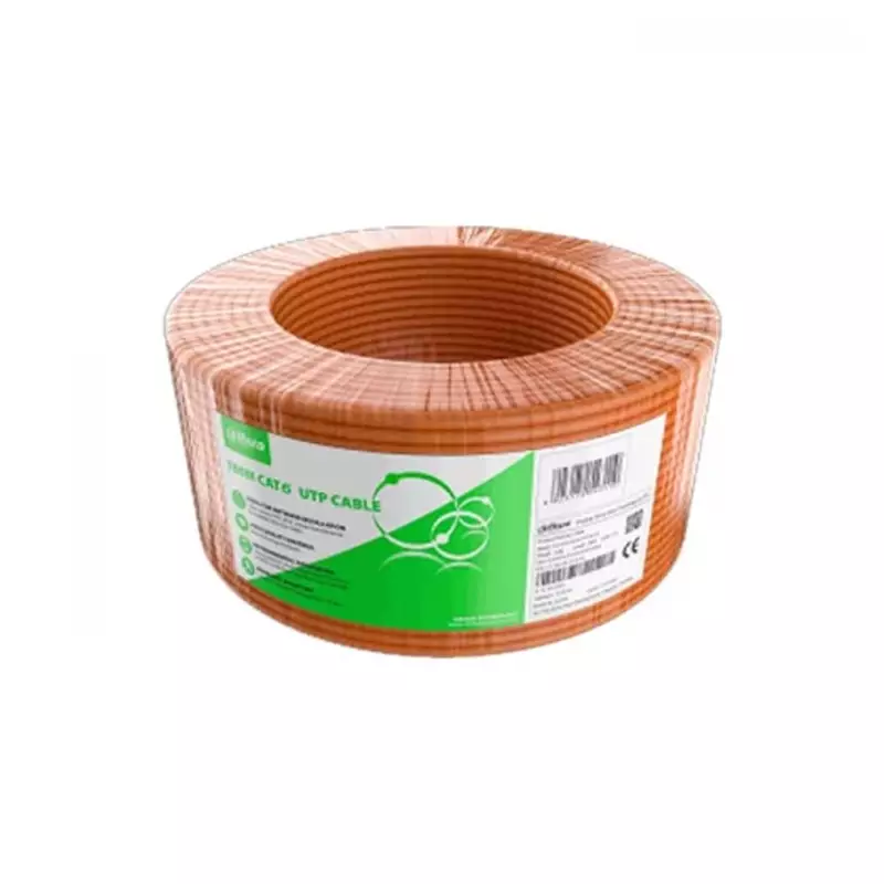 DAHUA CAT-6 ORANGE 100 METER NETWORK CABLE-gallery-1