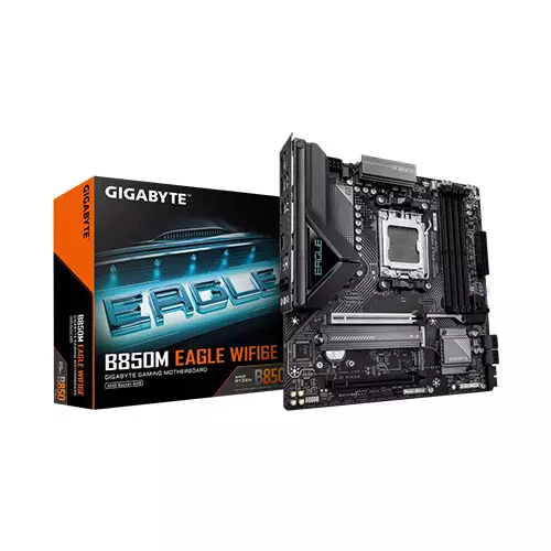 GIGABYTE B850M EAGLE WIFI6E AMD AM5 DDR5 Micro ATX Motherboard