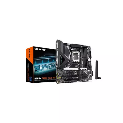 Gigabyte B860M EAGLE PLUS WIFI6E DDR5 Micro ATX Intel Motherboard