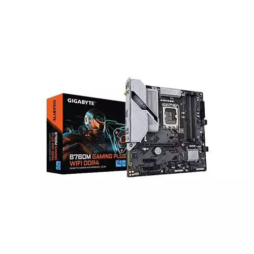 GIGABYTE B760M GAMING PLUS WIFI DDR4 Micro ATX INTEL Motherboard