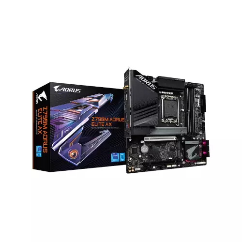 GIGABYTE Z790M AORUS ELITE AX LGA1700 DDR5 Micro ATX Motherboard
