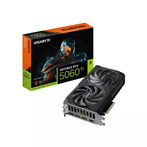 Gigabyte GeForce RTX 5060 Ti WINDFORCE OC 8G GDDR7 Graphics Card