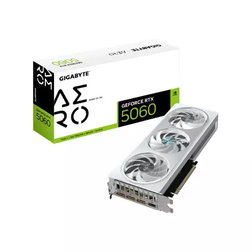Gigabyte GeForce RTX 5060 AERO OC 8G GDDR7 Graphics Card