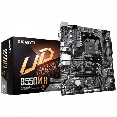 GIGABYTE B550M H AM4 Micro-ATX Motherboard