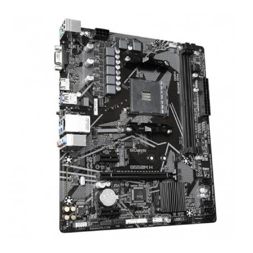 GIGABYTE B550M H AM4 Micro-ATX Motherboard - 2