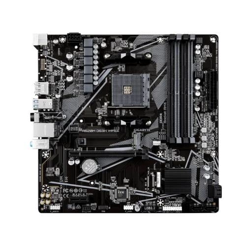 GIGABYTE A520M DS3H WIFI6E AMD Micro-ATX Motherboard - 1