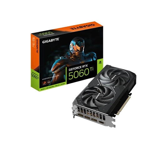 Gigabyte GeForce RTX 5060 Ti WINDFORCE MAX OC 8GB GDDR7 Graphics Card