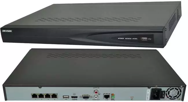 Hikvision DS-7604NI-E1 1920×1080P Resolution Embedded 04 Channel NVR