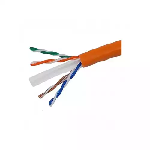 Hikvision Cat-6 305 Meter Orange Network Cable