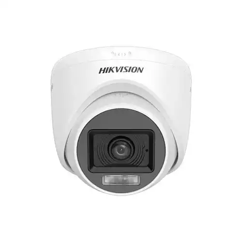 Hikvision DS-2CE76D0T-LPFS 2MP Dual Light Audio Fixed Turret Camera