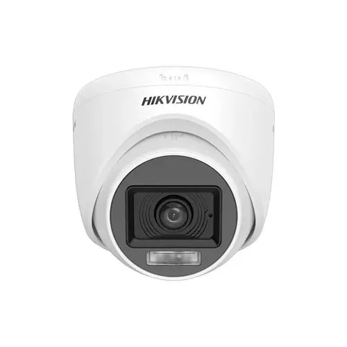 Hikvision DS-2CE76D0T-LPFS 2MP Dual Light Audio Fixed Turret Camera